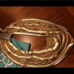 Jewelry - Kendra Scott large gold layered necklace Jewelry - Kendra Scott large gold layered necklace